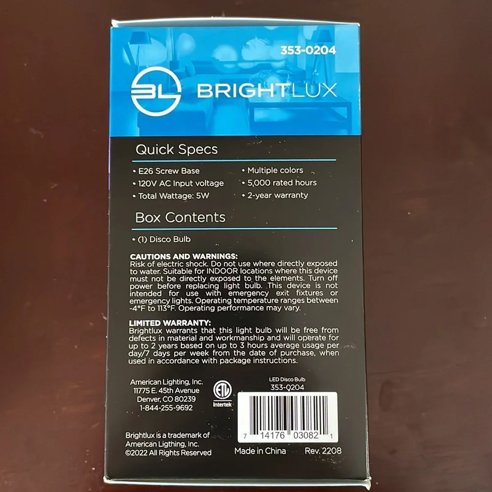 LED Disco Bulb